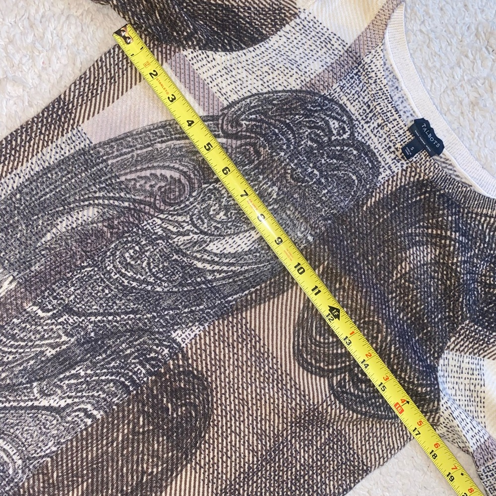 Talbots wool top - Picture 4 of 9